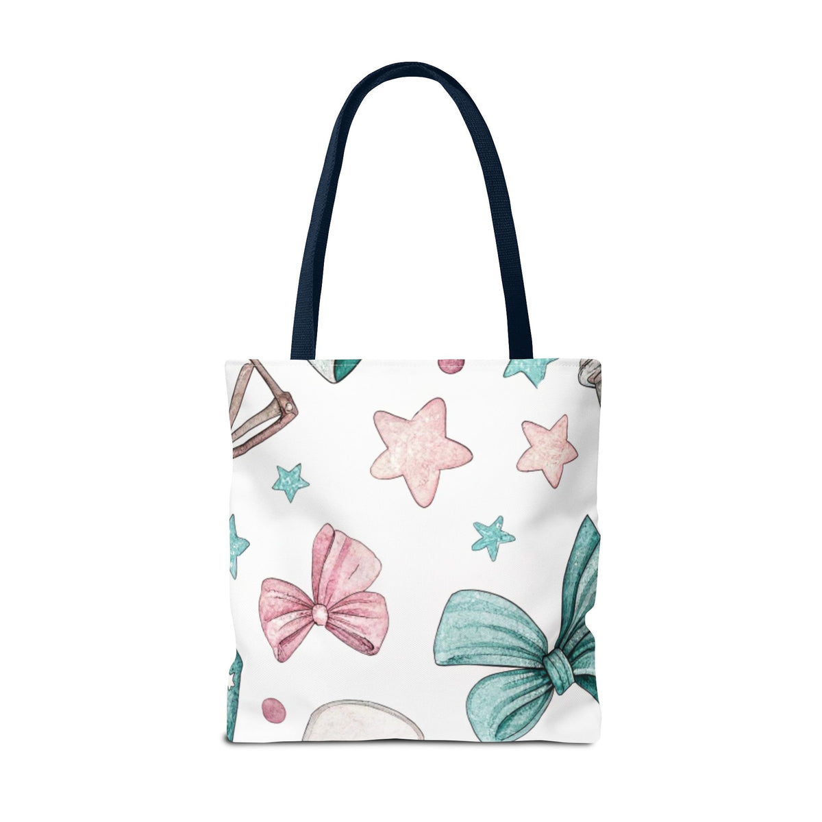 Cute Coffee & Glasses Tote Bag