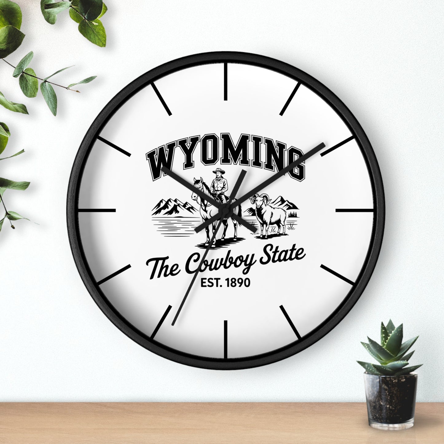 Vintage Pride Wall Clock (Lines)