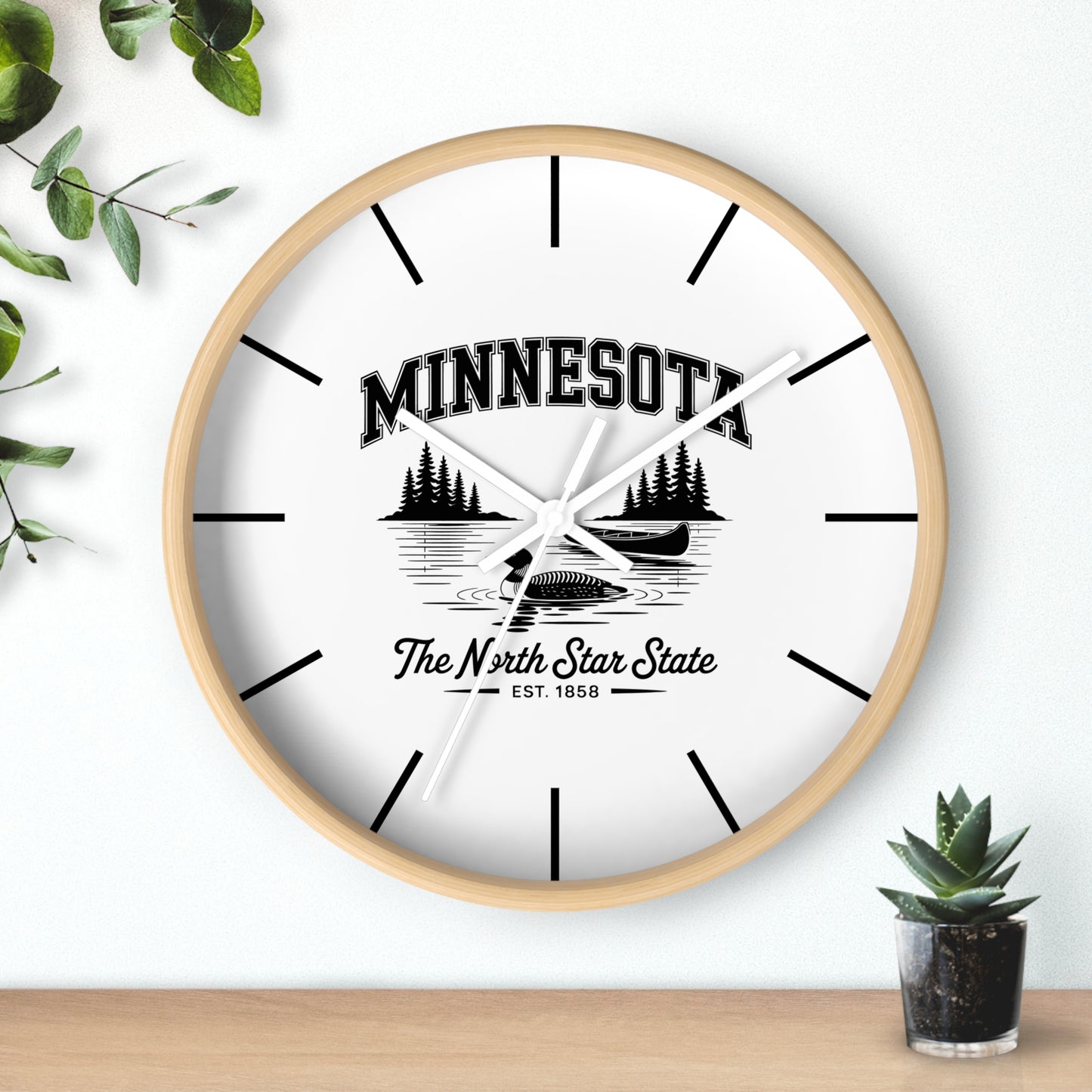 Vintage Pride Wall Clock (Lines)