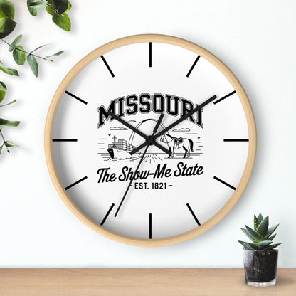 Vintage Pride Wall Clock with Lines