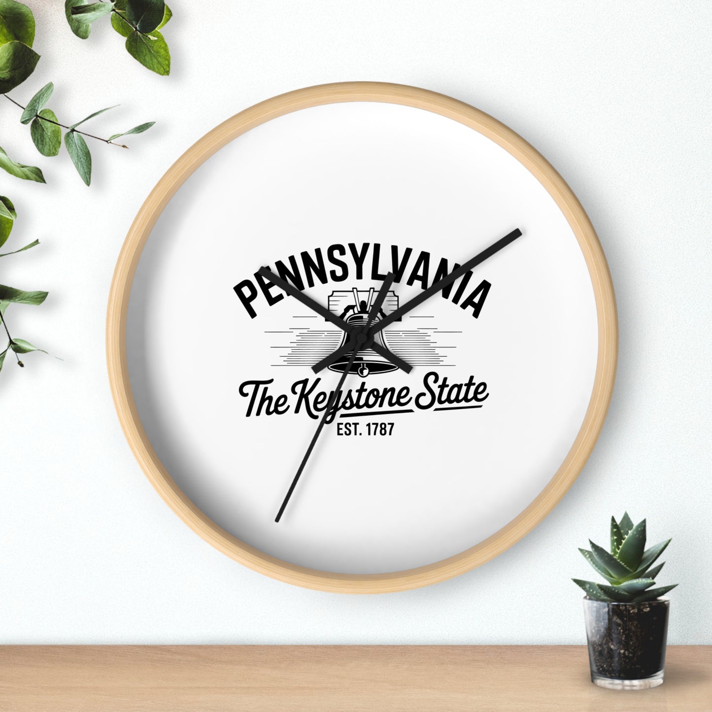 Vintage Pride Wall Clock (no Lines or Numbers)