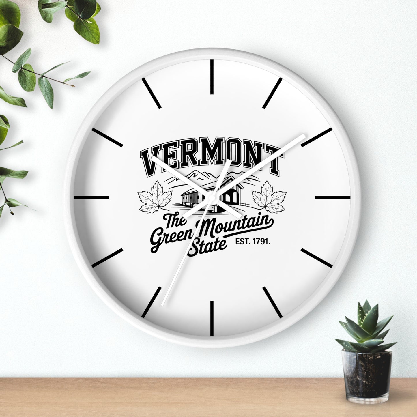 Vintage Pride Wall Clock (Lines)