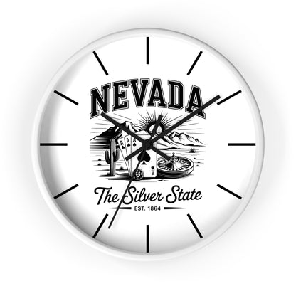 Vintage Pride Wall Clock with Lines