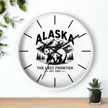 Vintage Pride Wall Clock with Lines
