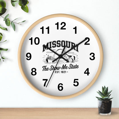 Vintage Pride Wall Clock with Numbers