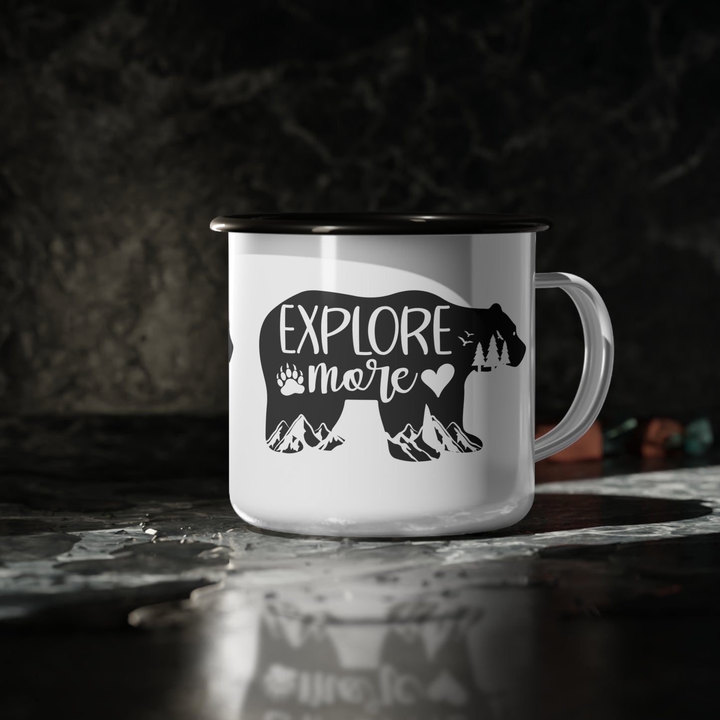 Explore More Bear Enamel Mug