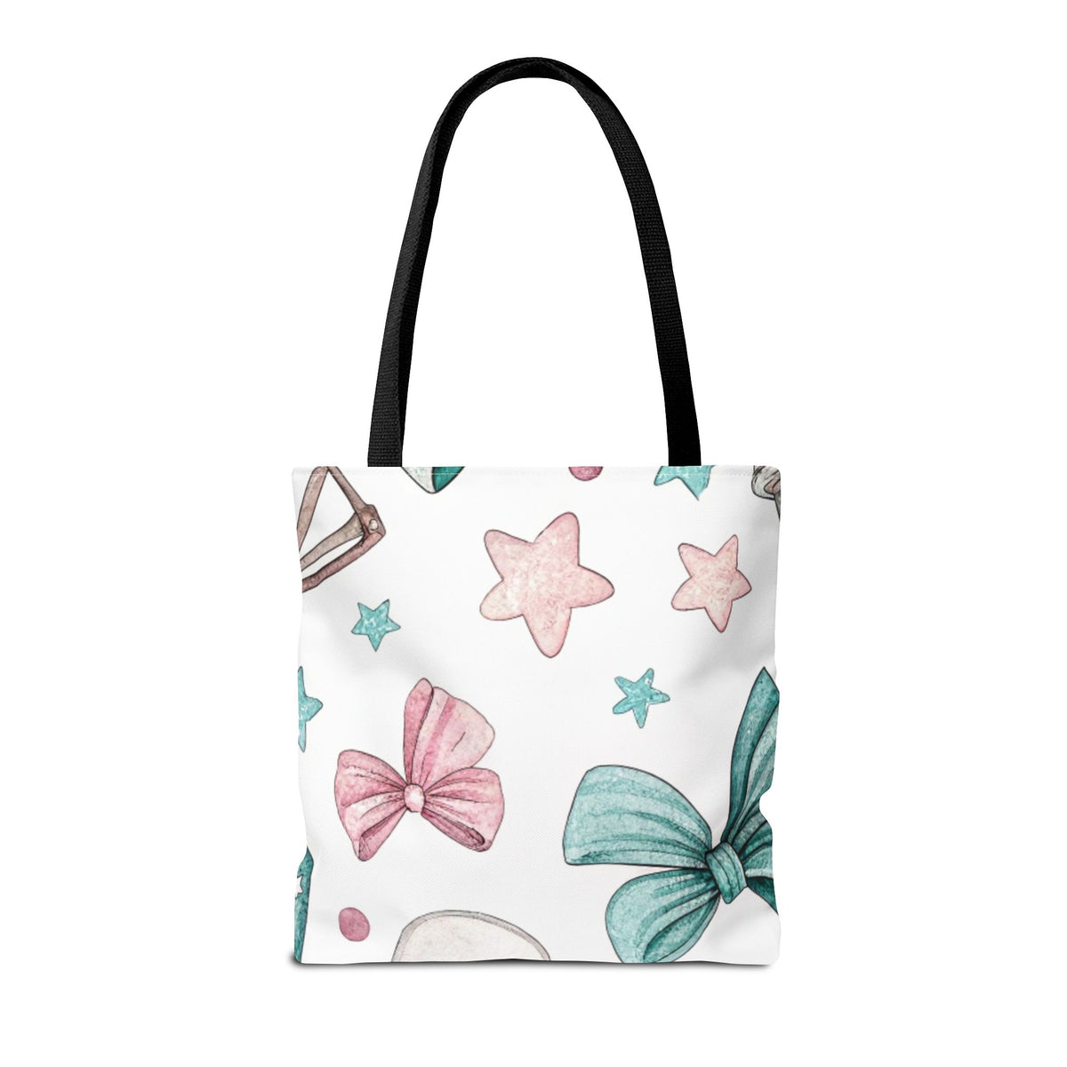 Cute Coffee & Glasses Tote Bag