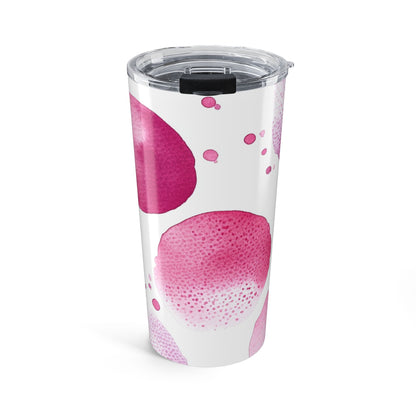 Pink Watercolor Polka Dot 20ozTumbler