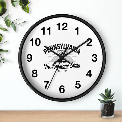 Vintage Pride Wall Clock with Numbers