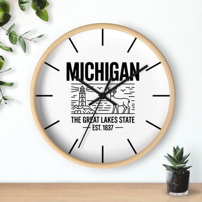 Vintage Pride Wall Clock with Lines