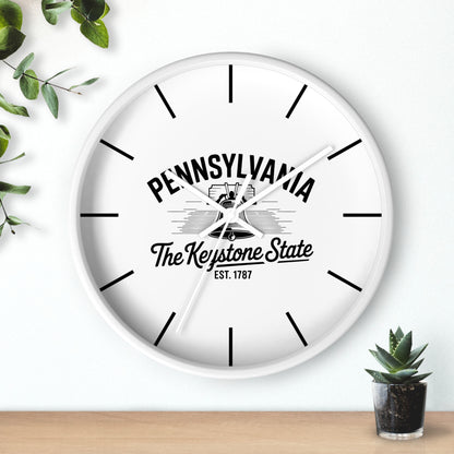 Vintage Pride Wall Clock with Lines