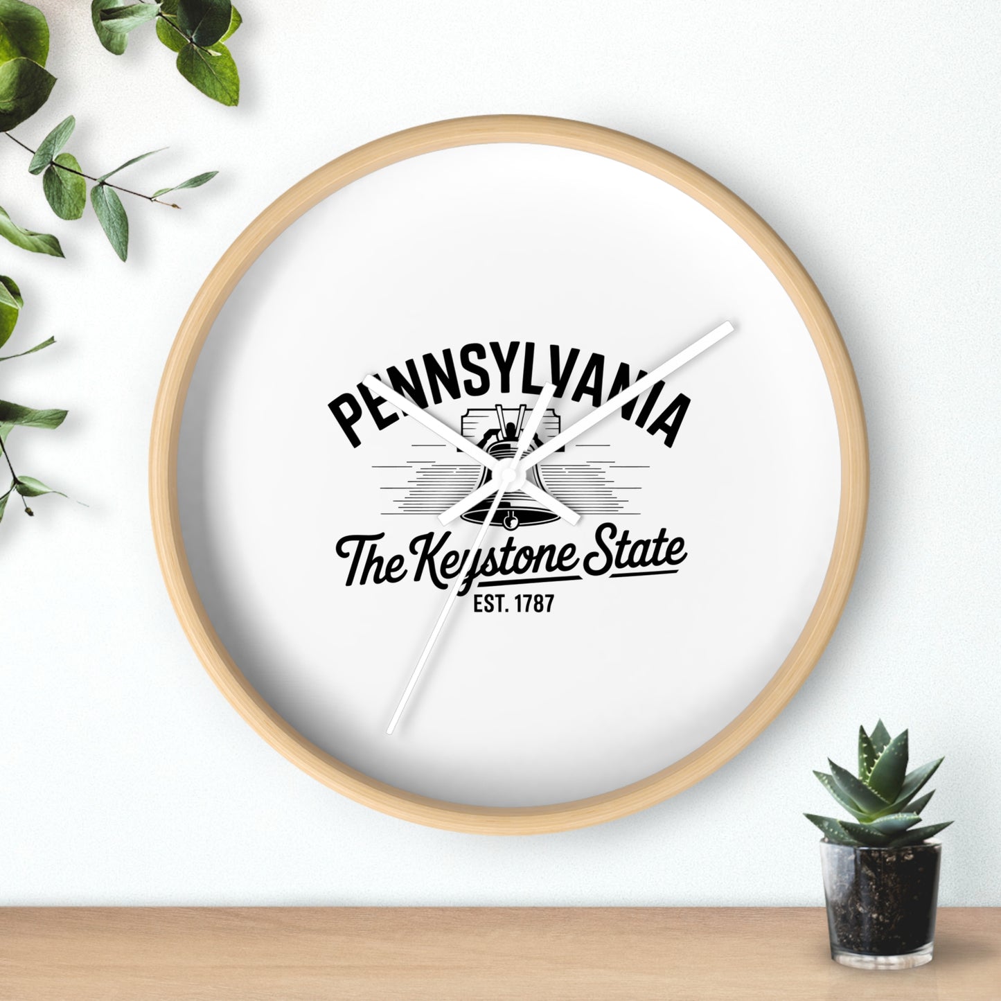 Vintage Pride Wall Clock (no Lines or Numbers)
