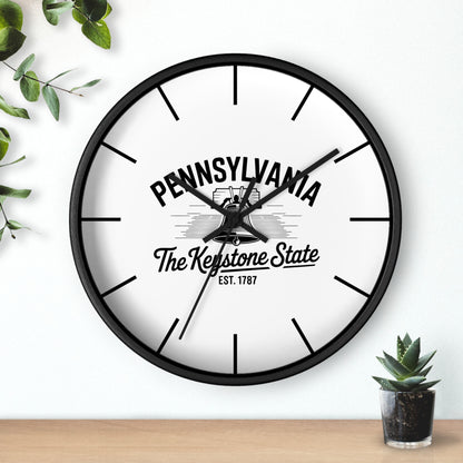 Vintage Pride Wall Clock with Lines