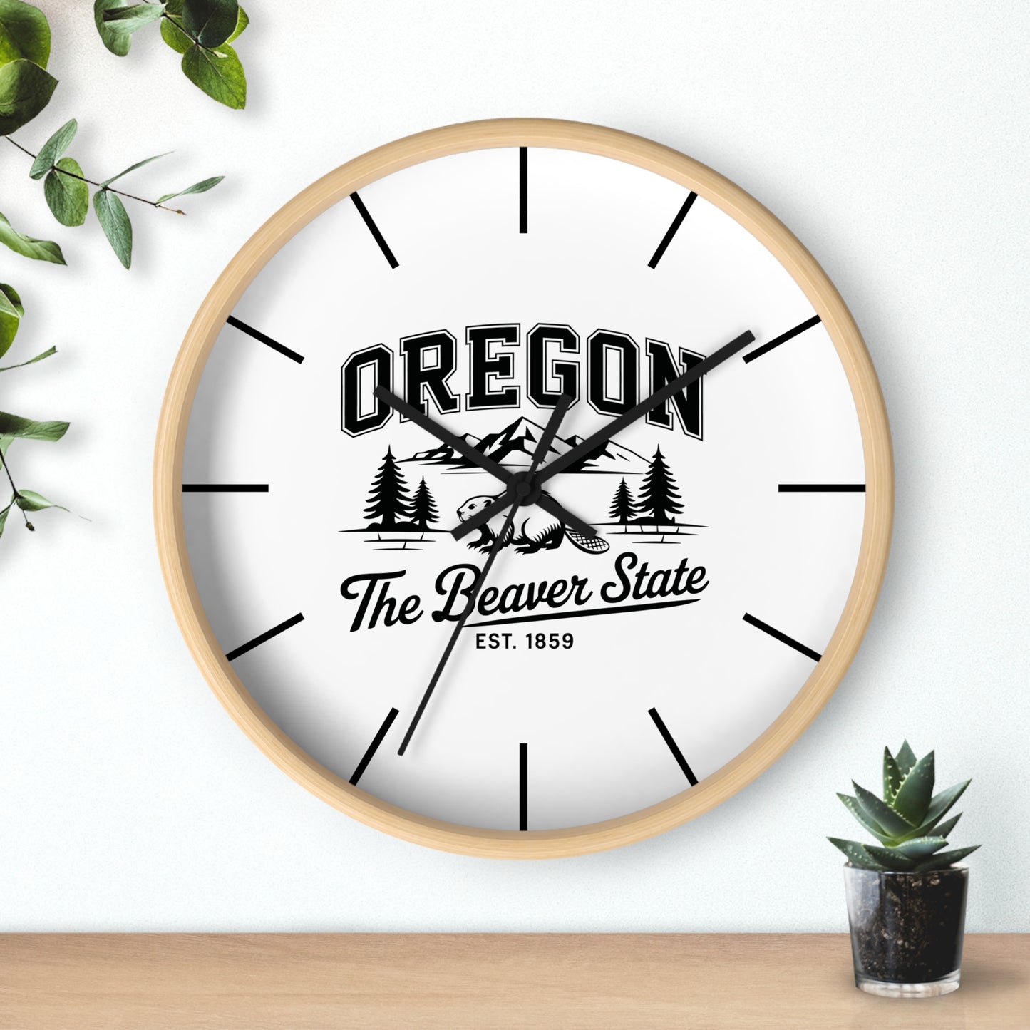 Vintage Pride Wall Clock (Lines)