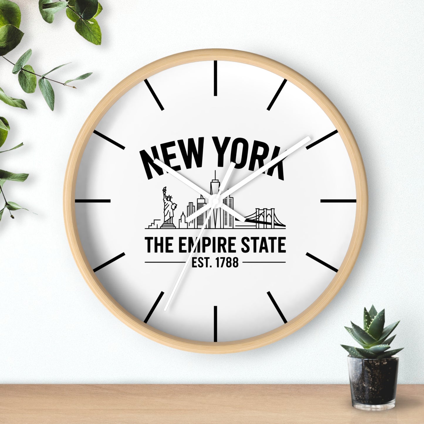 Vintage Pride Wall Clock (Lines)