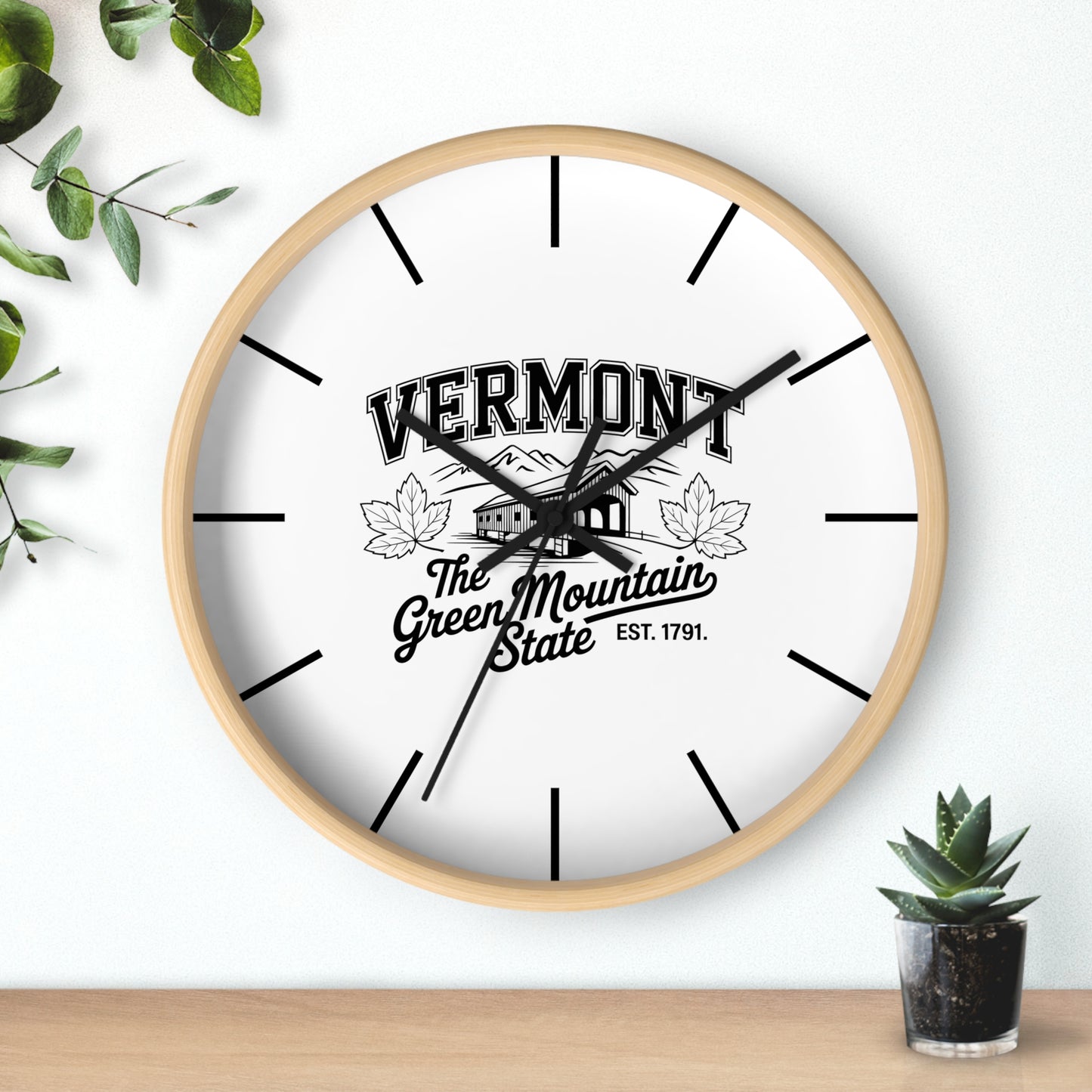 Vintage Pride Wall Clock (Lines)