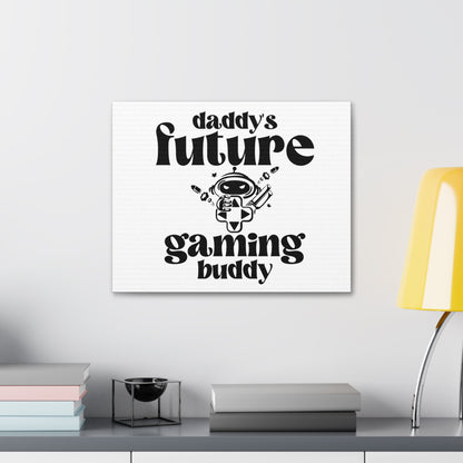 Daddy’s Future Gaming Buddy Wall Art 20x16
