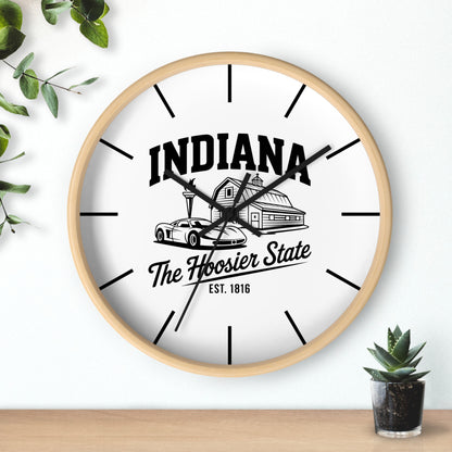 Vintage Pride Wall Clock with Lines