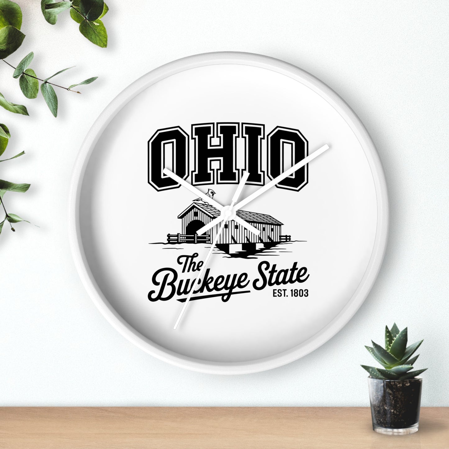 Vintage Pride Wall Clock (no Lines or Numbers)