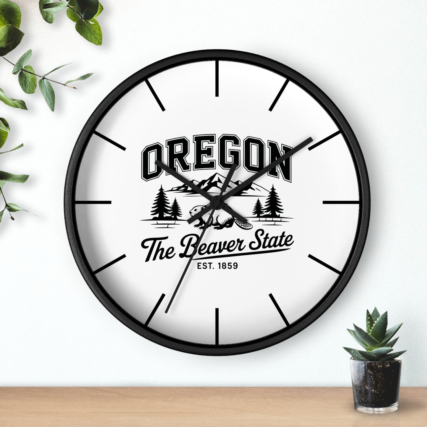 Vintage Pride Wall Clock (Lines)