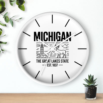 Vintage Pride Wall Clock with Lines