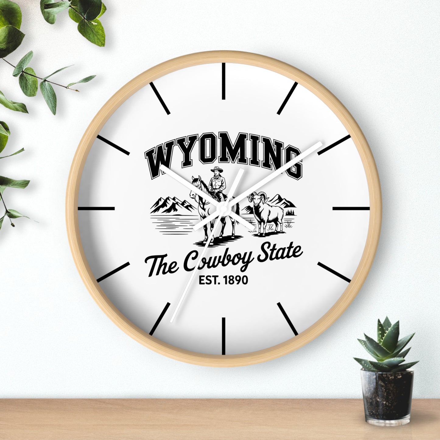 Vintage Pride Wall Clock (Lines)