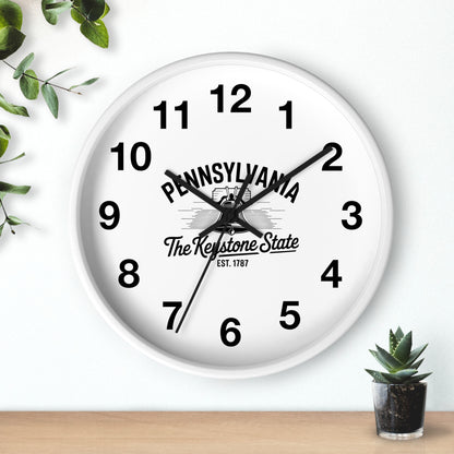 Vintage Pride Wall Clock with Numbers