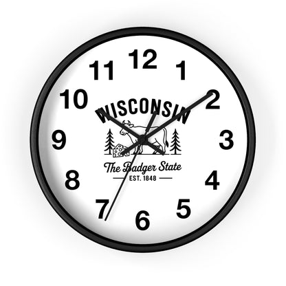 Vintage Pride Wall Clock with Numbers