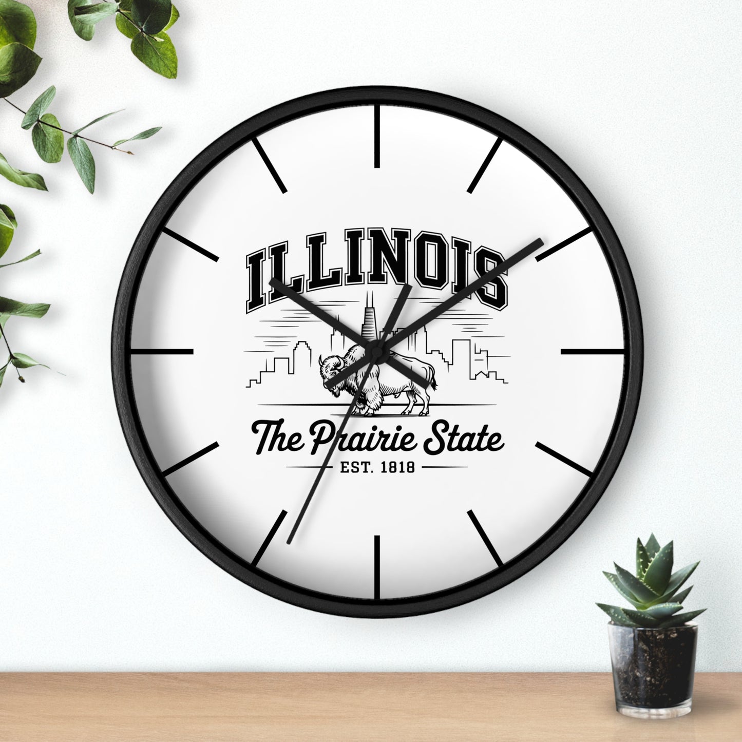 Vintage Pride Wall Clock (Lines)