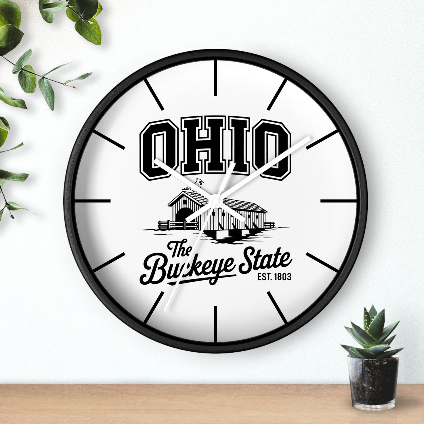 Vintage Pride Wall Clock (Lines)