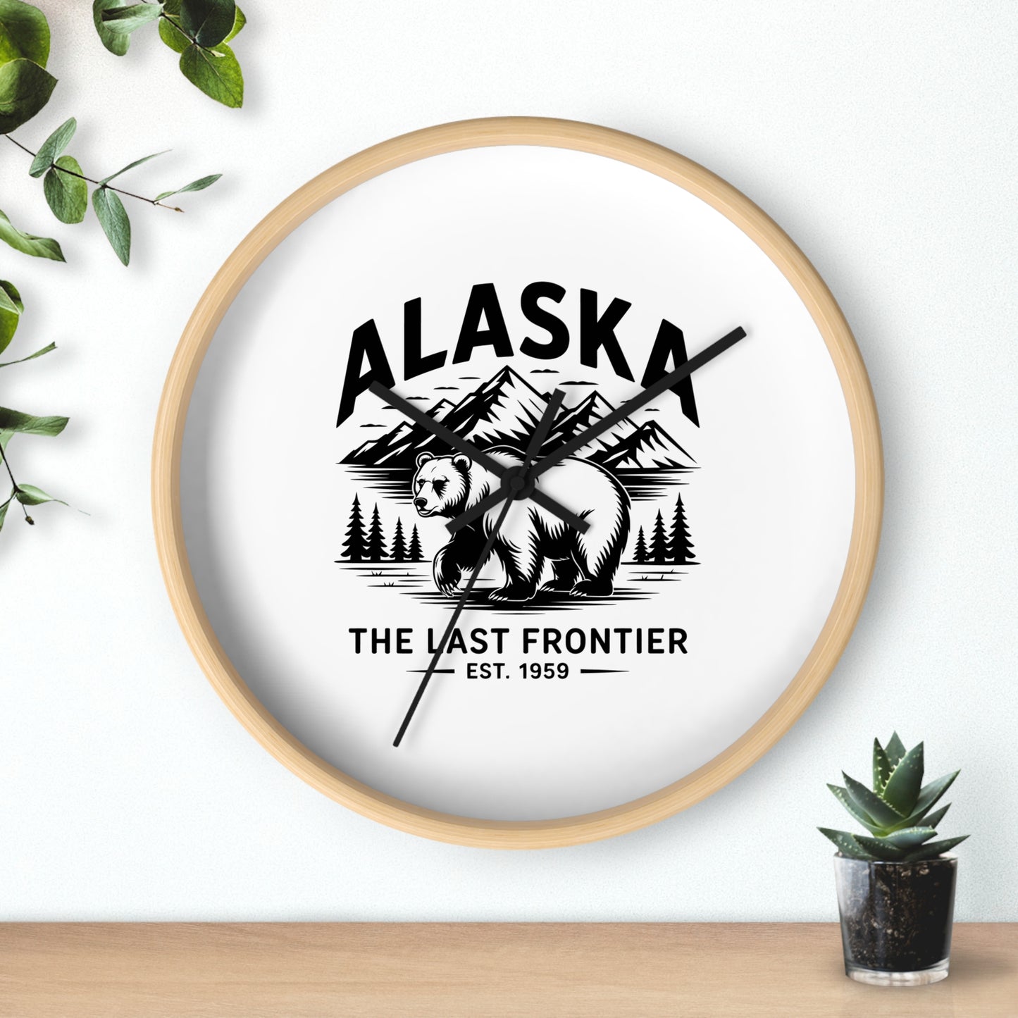 Vintage Pride Wall Clock (no Lines or Numbers)