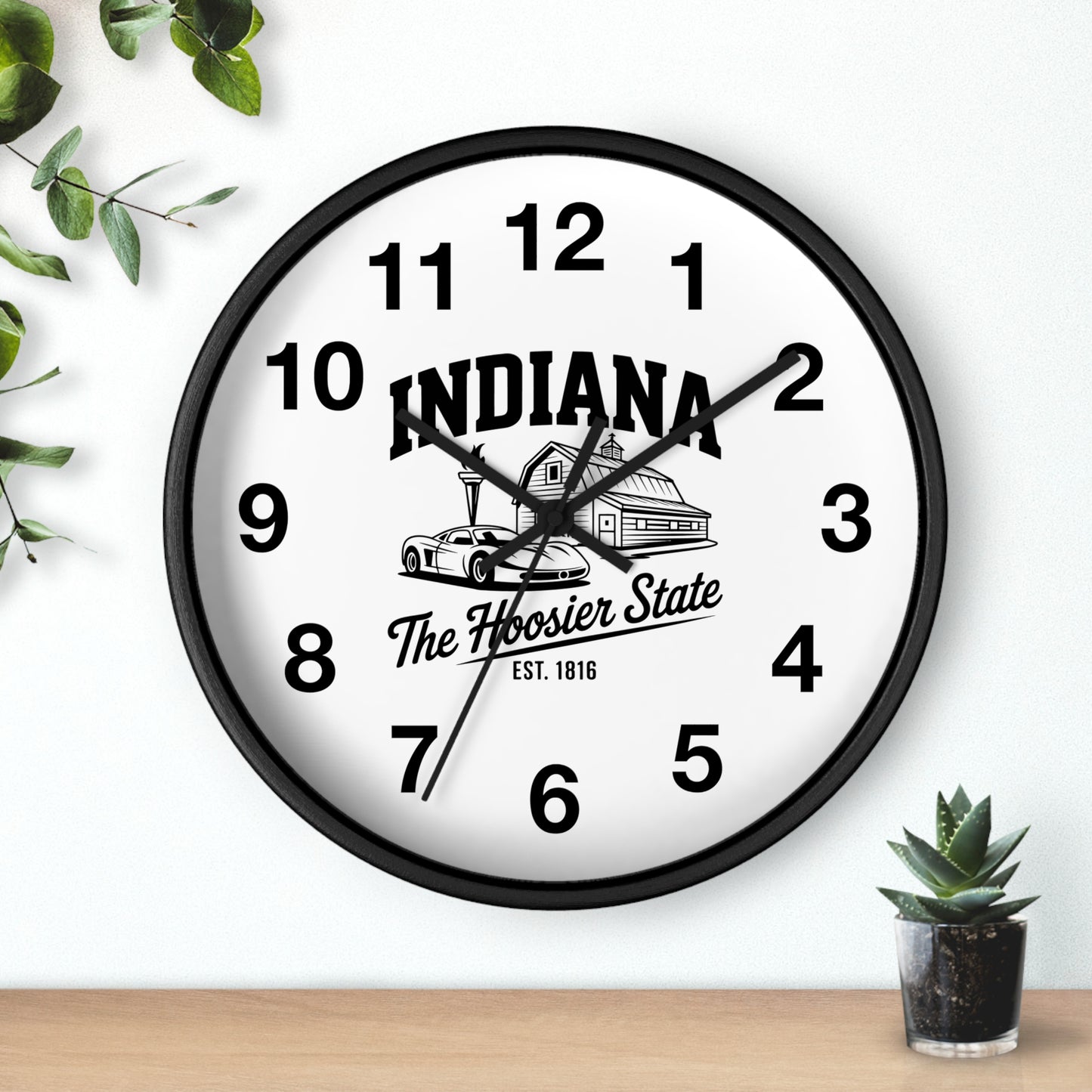 Vintage Pride Wall Clock (Numbers)