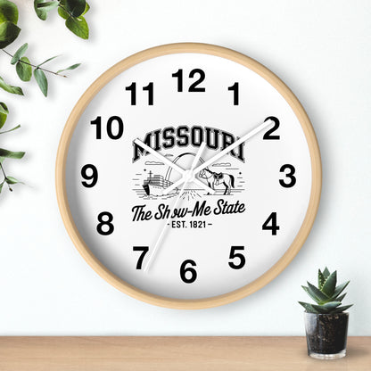 Vintage Pride Wall Clock with Numbers