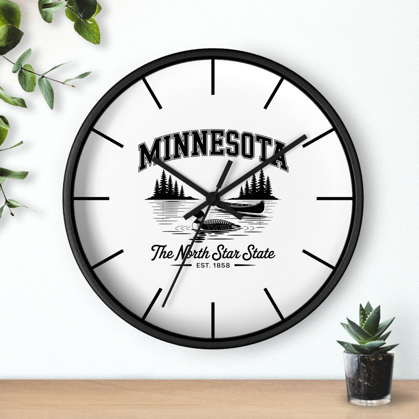 Vintage Pride Wall Clock (Lines)