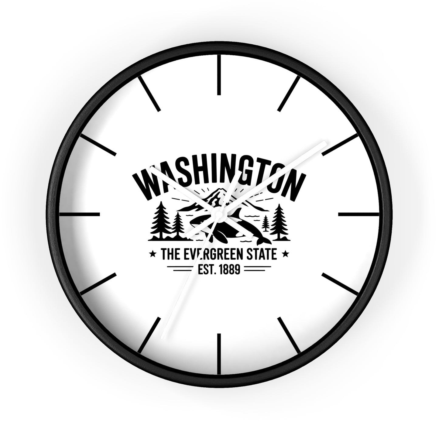 Vintage Pride Wall Clock (Lines)