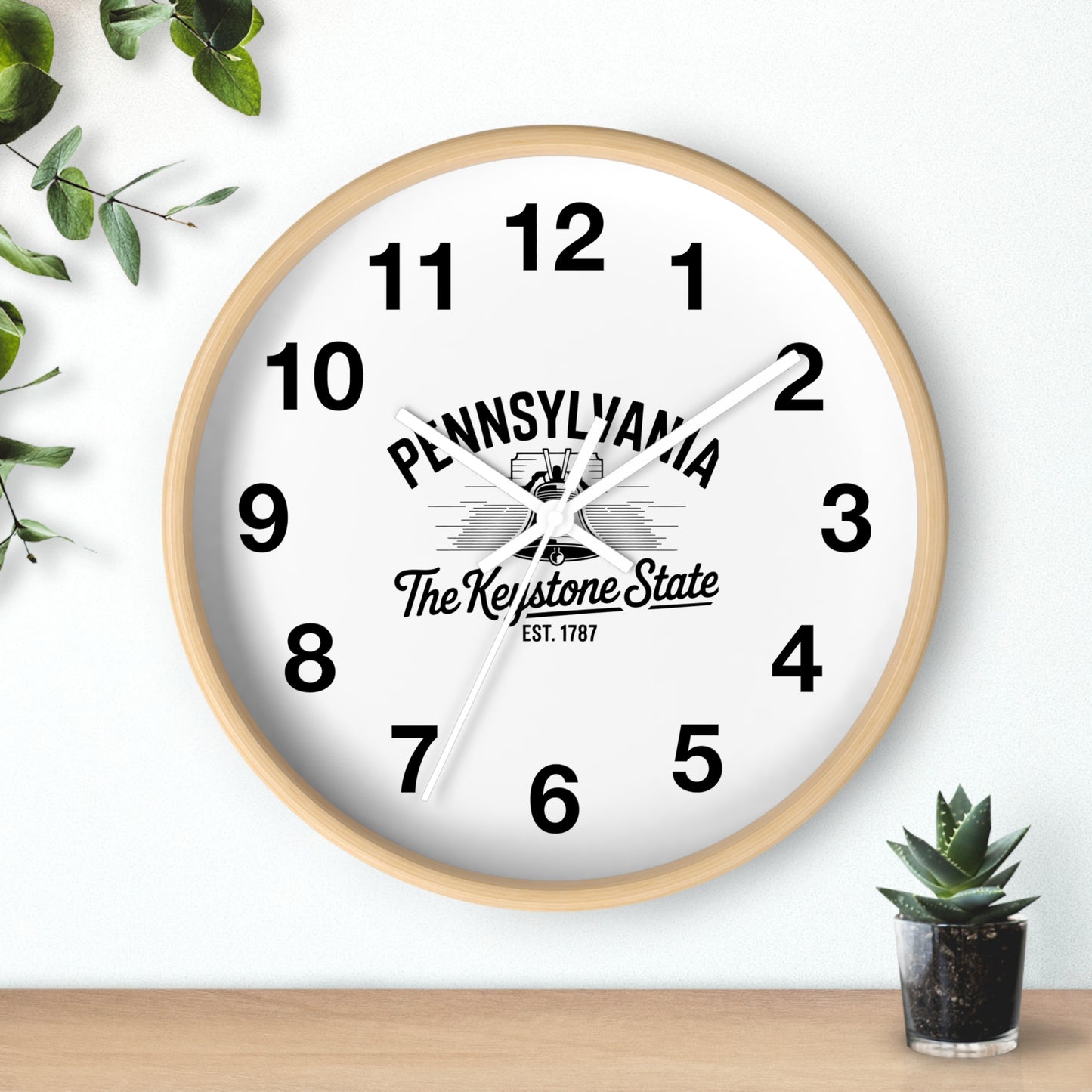 Vintage Pride Wall Clock (Numbers)