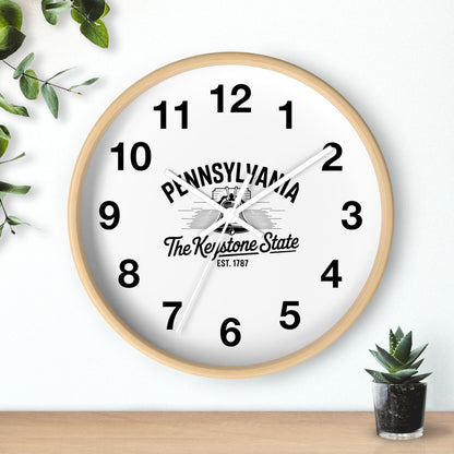 Vintage Pride Wall Clock with Numbers