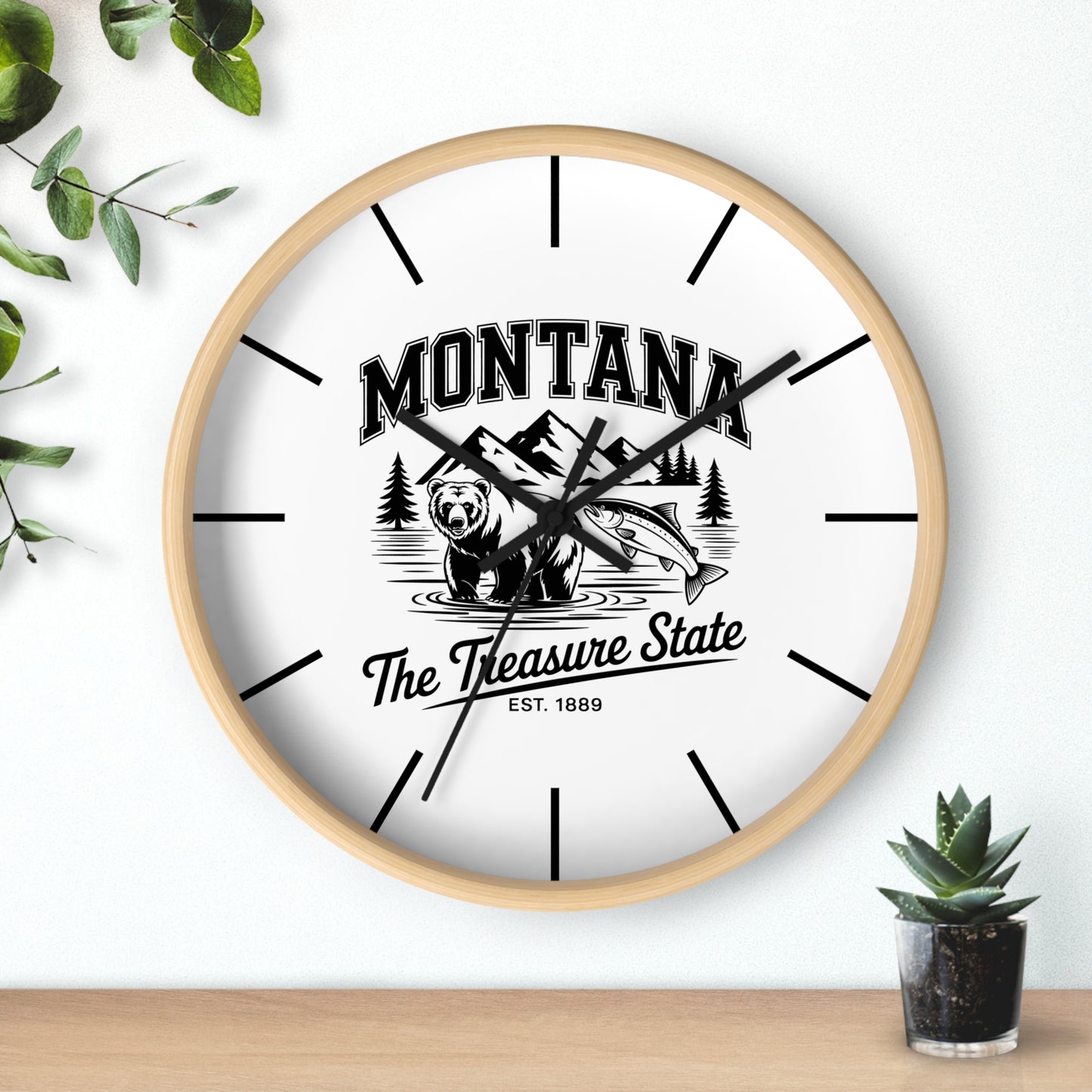 Vintage Pride Wall Clock (Lines)