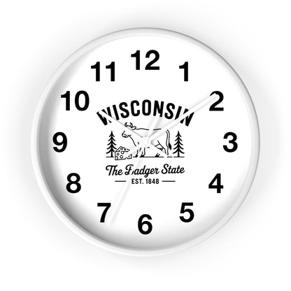 Vintage Pride Wall Clock with Numbers