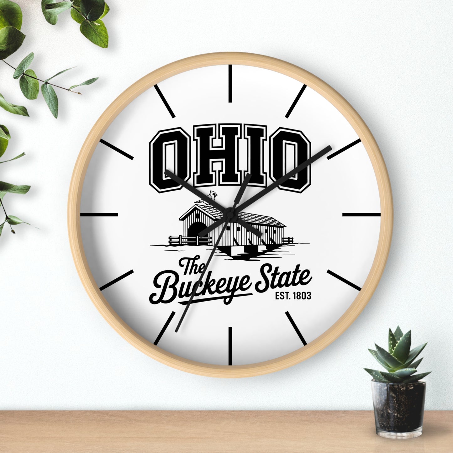 Vintage Pride Wall Clock (Lines)
