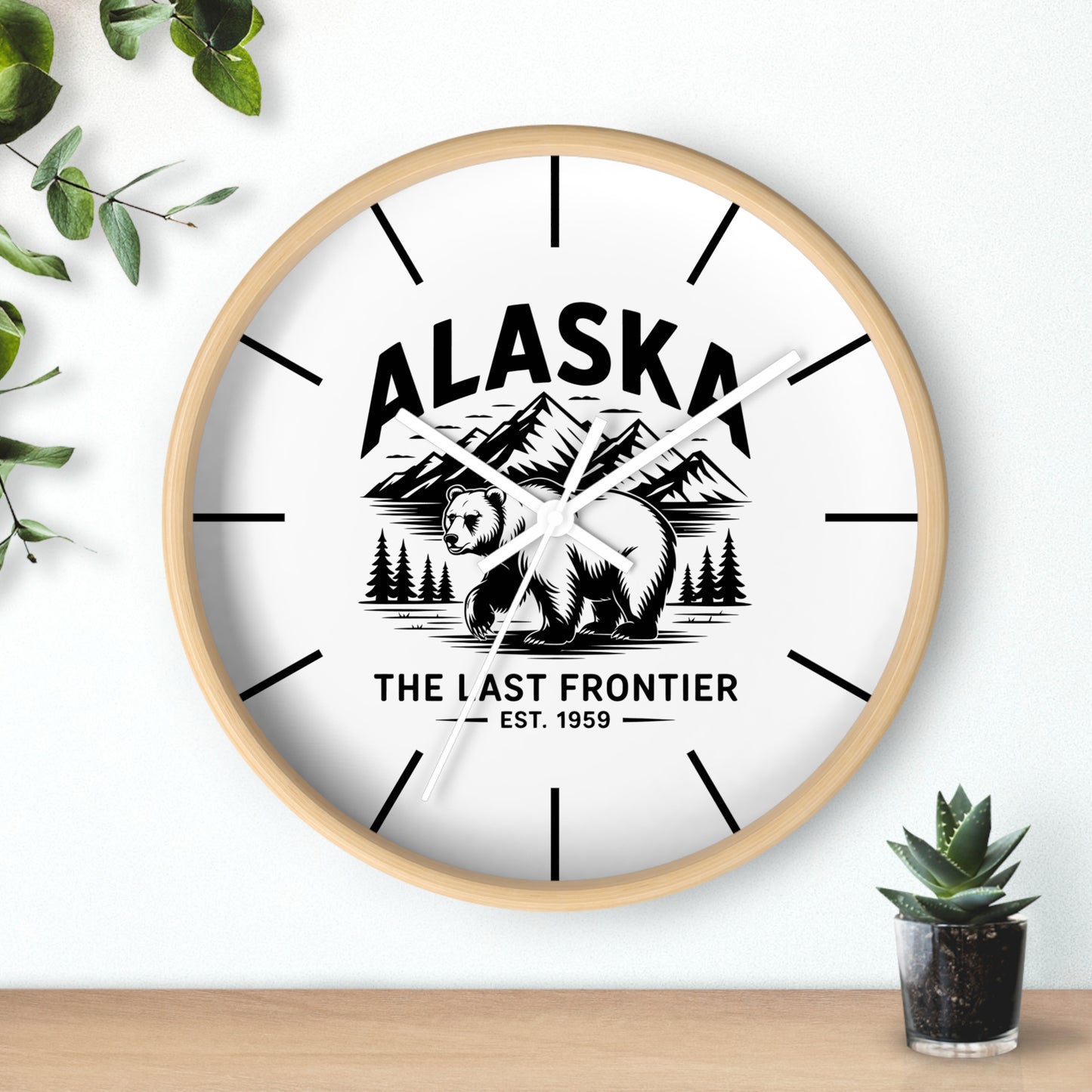 Vintage Pride Wall Clock (Lines)
