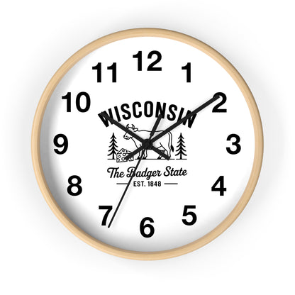 Vintage Pride Wall Clock with Numbers