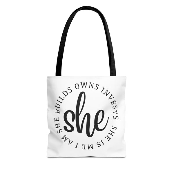 She Is Me Canvas Tote Bag