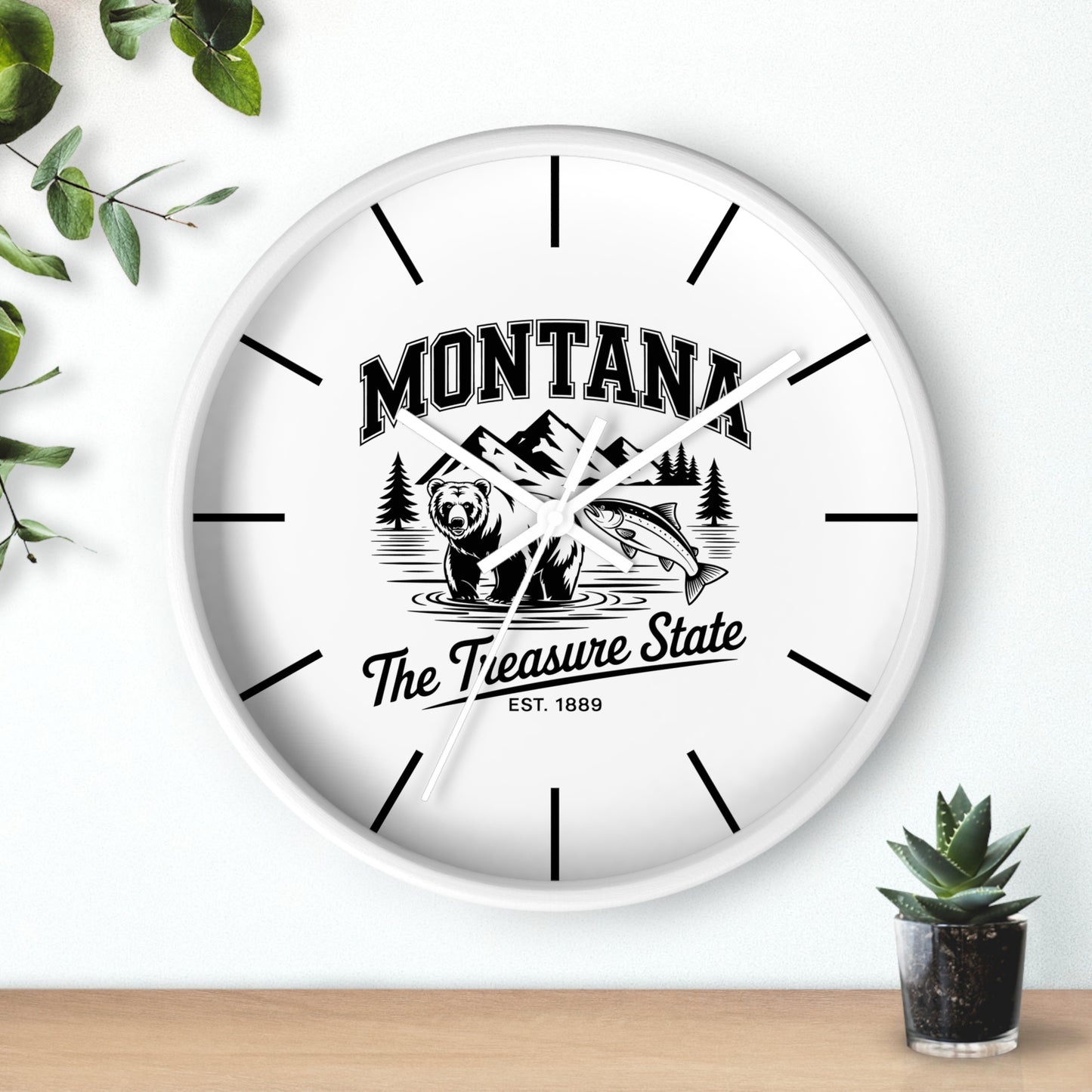 Vintage Pride Wall Clock (Lines)