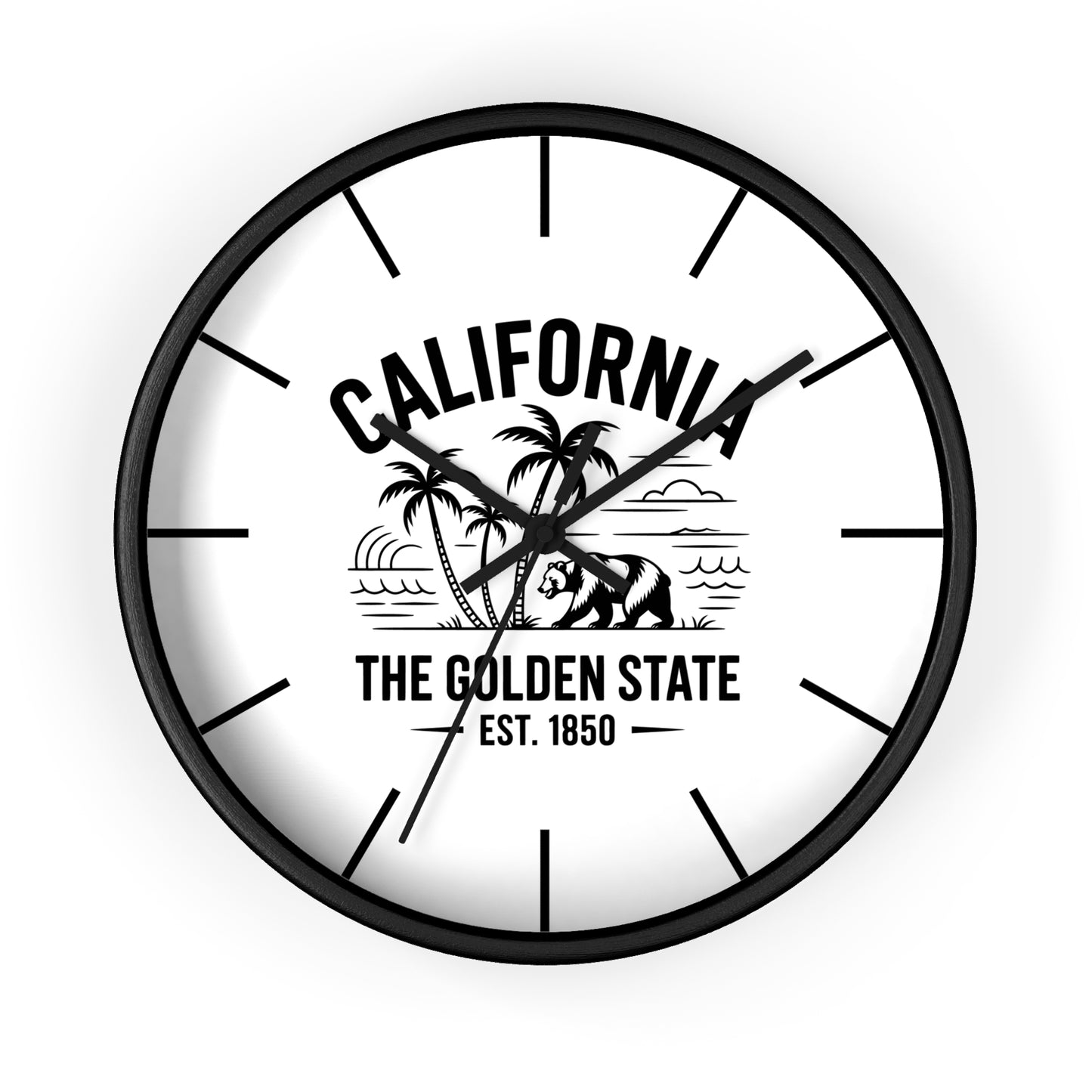Vintage Pride Wall Clock (Lines)