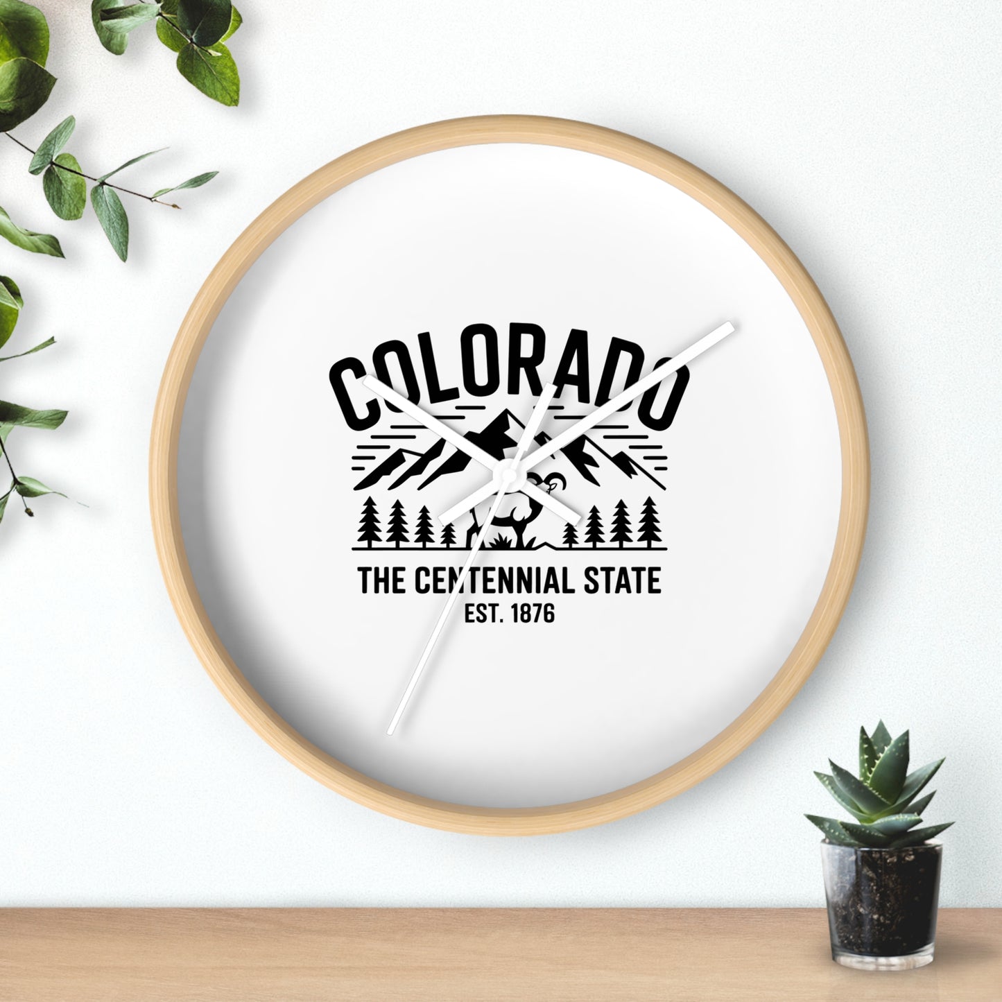 Vintage Pride Wall Clock (no Lines or Numbers)