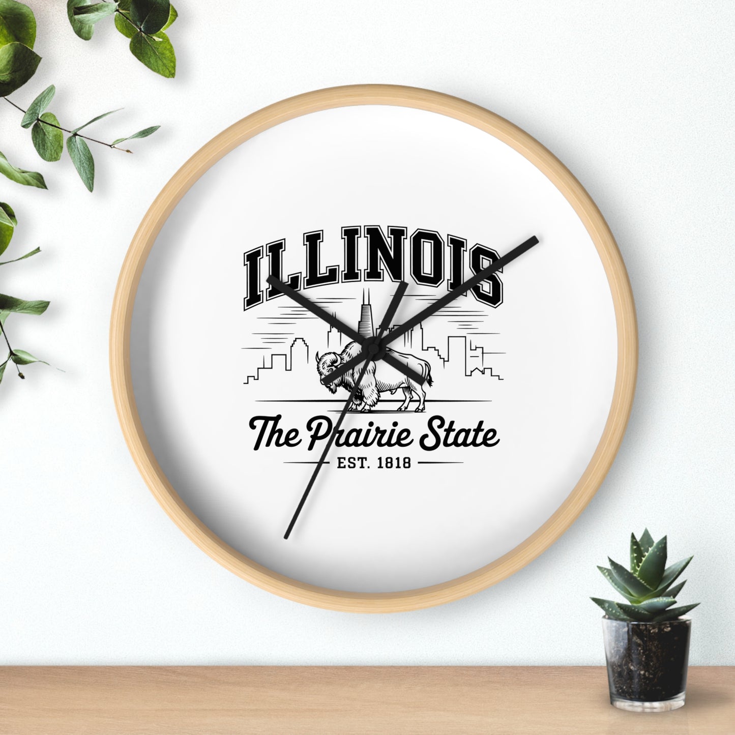 Vintage Pride Wall Clock (no Lines or Numbers)