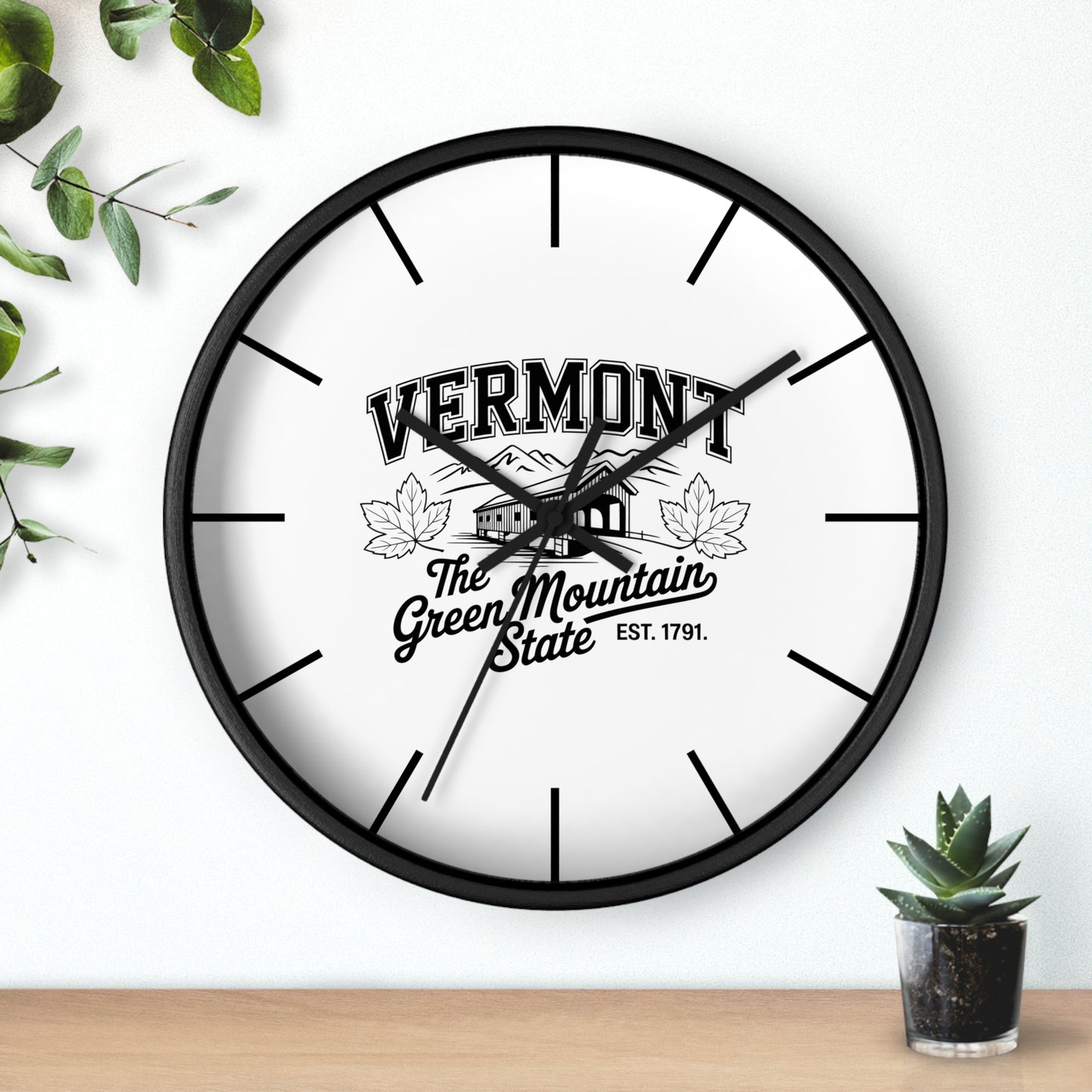 Vintage Pride Wall Clock (Lines)