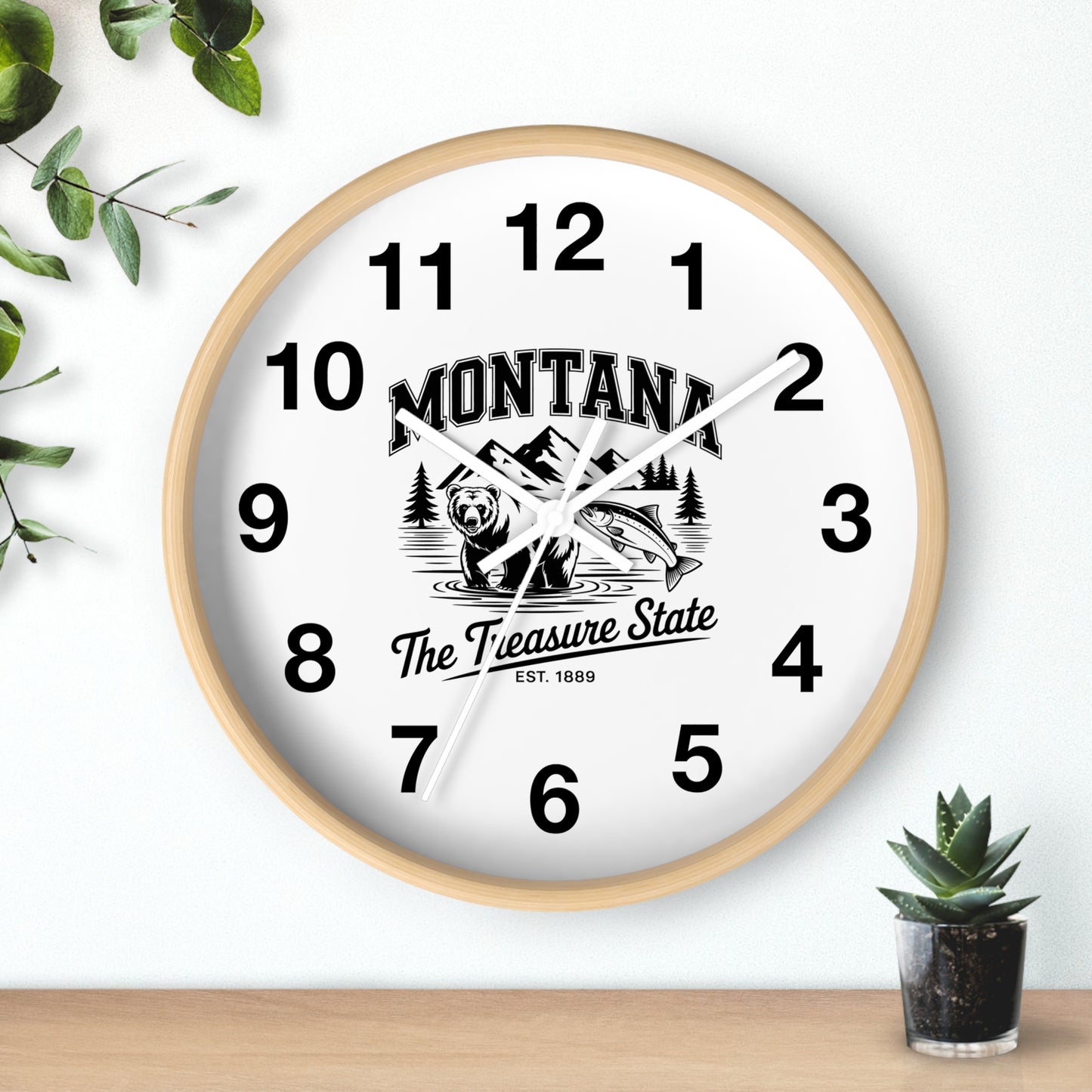 Vintage Pride Wall Clock (Numbers)