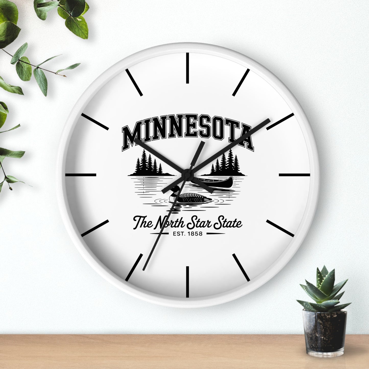 Vintage Pride Wall Clock (Lines)
